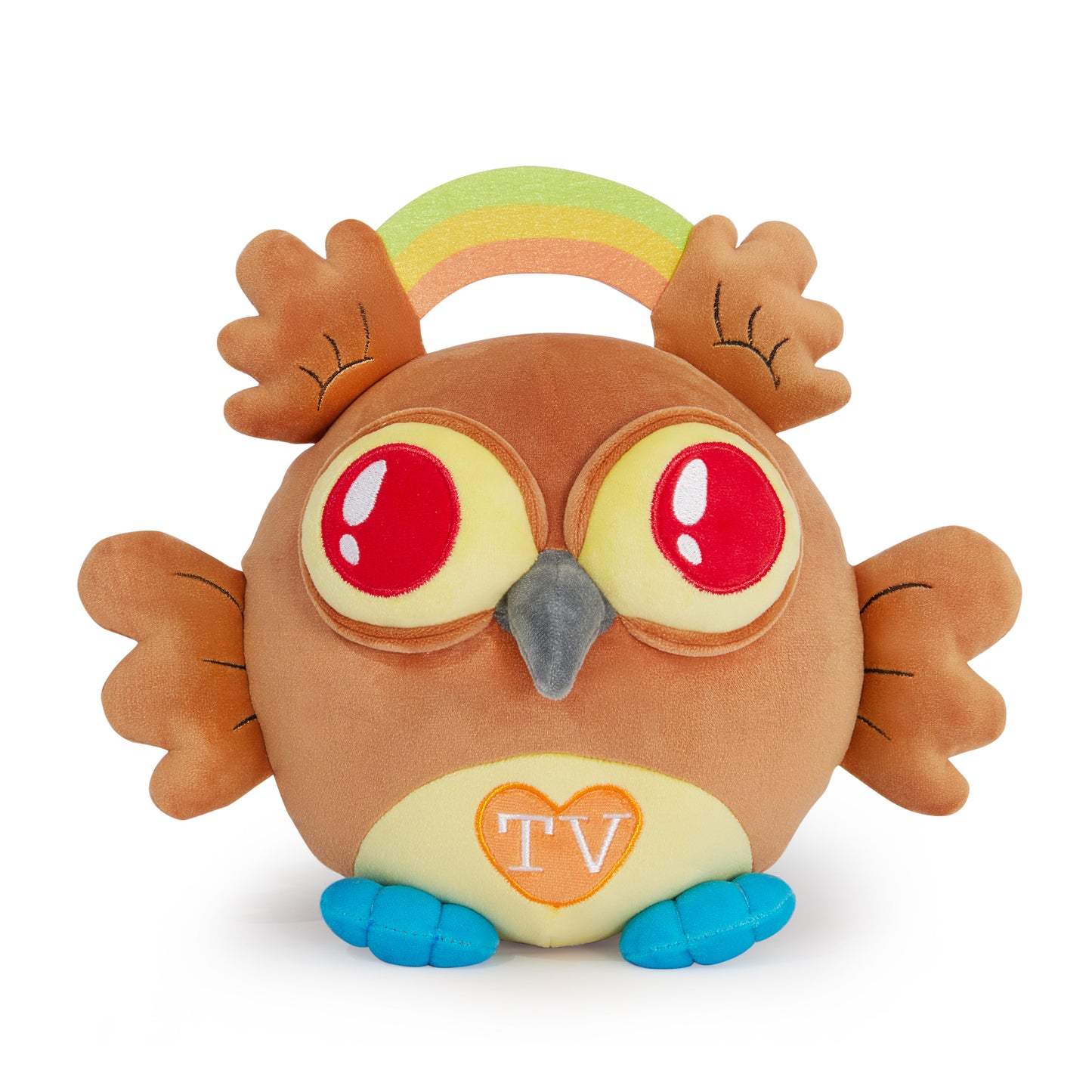 Rainbow Owl Plush