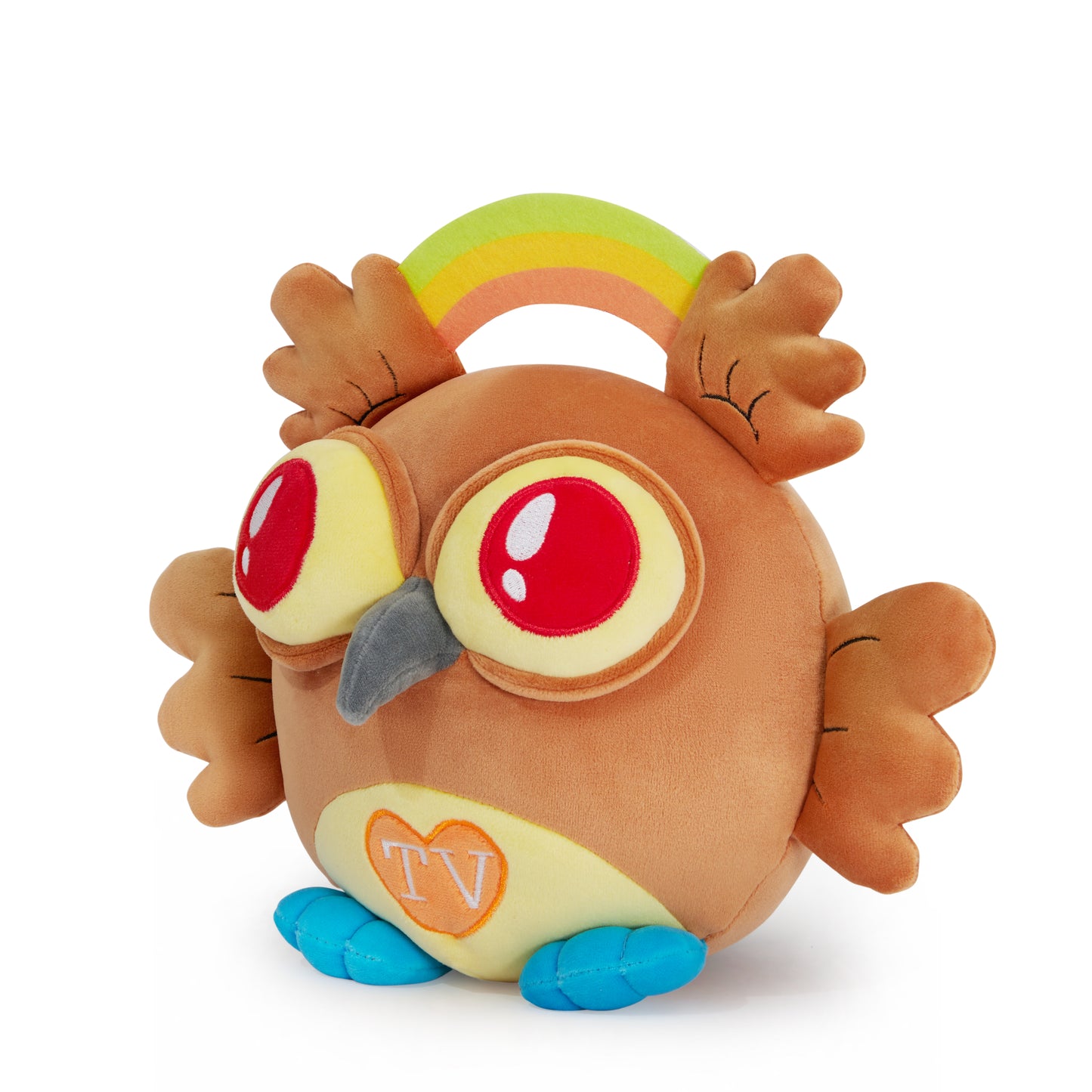 Rainbow Owl Plush